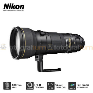 Nikon - Nikon AF-S 400mm f/2.8G ED FL VR Lens