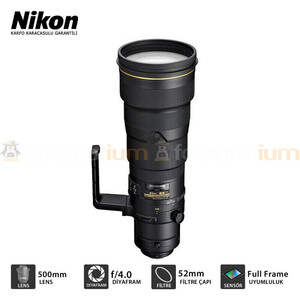 Nikon - Nikon AF-S 500mm f/4G ED FL VR II Lens