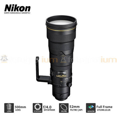 Nikon AF-S 500mm f/4G ED FL VR II Lens