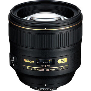 Nikon - Nikon AF-S 85mm f/1.4G Lens