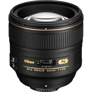 Nikon AF-S 85mm f/1.4G Lens - Thumbnail