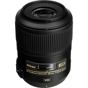 Nikon AF-S DX Micro 85mm f/3.5G ED VR Lens - Thumbnail