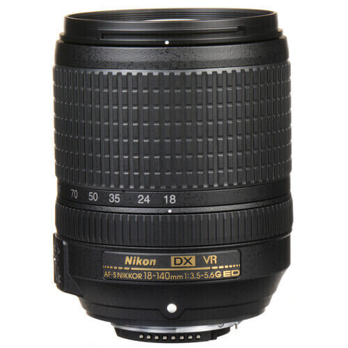 Nikon AF-S DX NIKKOR 18-140mm f/3.5-5.6G ED VR Lens