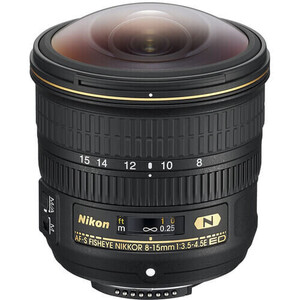 Nikon AF-S Balık Gözü NIKKOR 8-15mm f/3.5-4.5E ED Lens - Thumbnail
