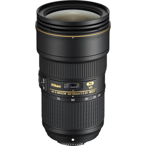 Nikon AF-S NIKKOR 24-70mm f/2.8E ED VR Lens - Thumbnail