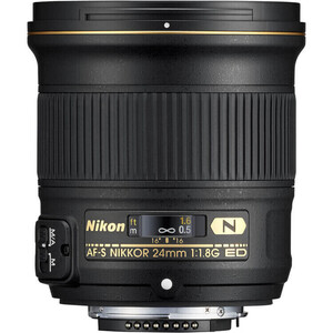 Nikon AF-S NIKKOR 24mm f/1.8G ED Lens - Thumbnail