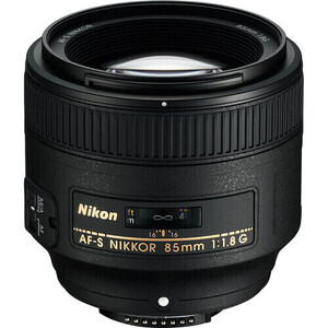 Nikon - Nikon AF-S NIKKOR 85mm f/1.8G Lens