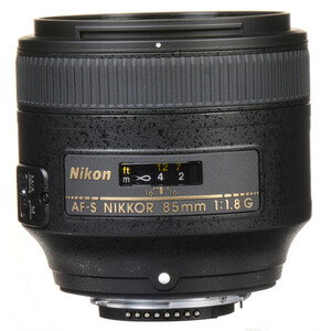 Nikon AF-S NIKKOR 85mm f/1.8G Lens - Thumbnail