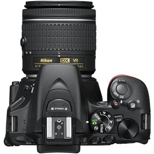 Nikon D5600 18-55mm VR AF-P Lens DSLR Fotoğraf Makinesi - Thumbnail