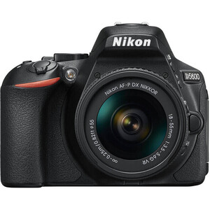 Nikon D5600 18-55mm VR AF-P Lens DSLR Fotoğraf Makinesi - Thumbnail