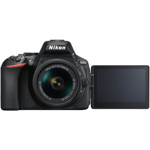 Nikon D5600 18-55mm VR AF-P Lens DSLR Fotoğraf Makinesi - Thumbnail