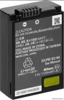 Nikon EN-EL25 Şarj Edilebilir Li-ion Batarya