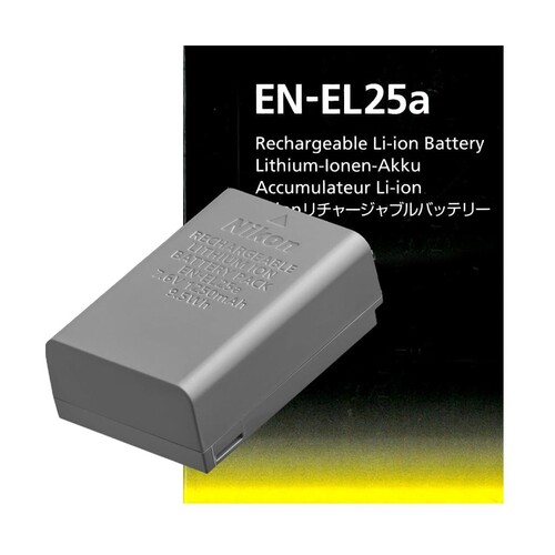 Nikon EN-EL25A Şarj Edilebilir Li-ion Batarya