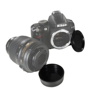 Nikon İçin Body ve Lens Arka Kapağı - Thumbnail