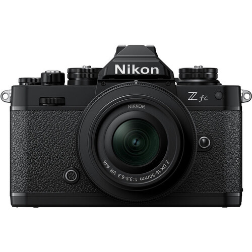 Nikon Z fc DX 16-50mm f/3.5-6.3 VR Lens Kit (Siyah) ( 5500 TL Para İadesi )