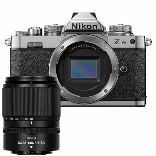 Nikon Z fc + Nikkor Z DX 18-140 VR Kit (Silver) ( 5500 TL Para İadesi )