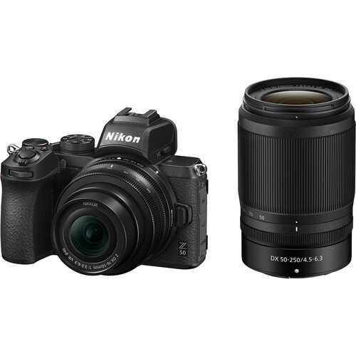 Nikon Z50 + 16-50mm + 50-250mm Kit