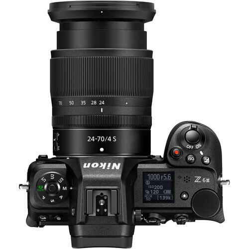 Nikon Z6 III + 24-70mm f/4 S Lens Kit ( 27500 TL Para İadesi )
