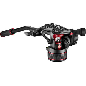 Manfrotto Nitrotech (MVK608TWINGA) 608 Video Head Aluminum Twin Leg Tripod Gs - Thumbnail