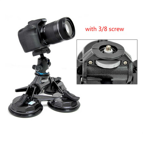 OEM Marka 2 Ayaklı DSLR ve Video Kamera İçin Araba Vantuzu D9508