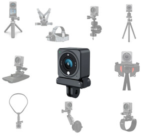 Oem Marka DJI Action 2 için Çatal Taban Adaptörü - Thumbnail