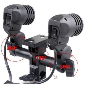 OEM - OEM Marka E27 Işık Standlı Çift Işık Soketi (1)