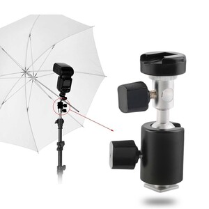 OEM Marka FH52 Flaş Işık Şemsiye Takma Aparatı - Thumbnail
