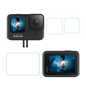 OEM - Oem Marka Gopro 9/10/ 11/ İçin 3'lü Lcd Lens Ekran Koruyucu (1)