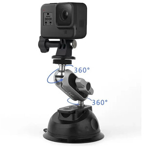 Oem Marka JX007 Aksiyon Kameralar için Araç Vantuzu - Thumbnail