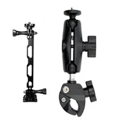 Oem Marka PT01 Insta360 ve Aksiyon Kameralar için Motosiklet Montaj Kiti