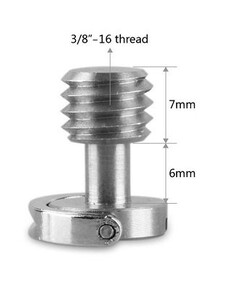 OEM - OEM Marka SC08 3/8 Tripod Plate Vidası (1)