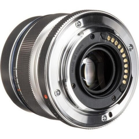 Olympus 12mm f/2.0 MFT Aynasız Lens Gümüş
