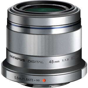 Olympus - Olympus 45mm f/1.8 MSC Prime Lens Gümüş