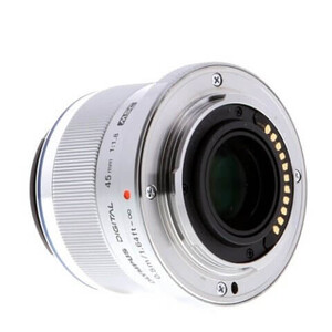 Olympus 45mm f/1.8 MSC Prime Lens Gümüş - Thumbnail