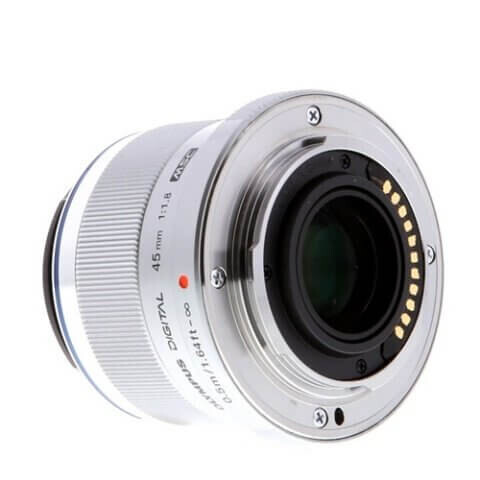 Olympus 45mm f/1.8 MSC Prime Lens Gümüş