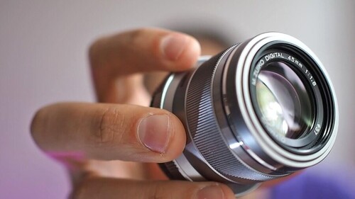Olympus 45mm f/1.8 MSC Prime Lens Gümüş