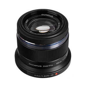 Olympus 45mm f/1.8 MSC Prime Lens Siyah - Thumbnail