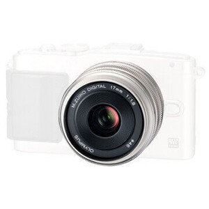 Olympus M.Zuiko Digital 17mm f/1.8 Lens Gümüş - Thumbnail