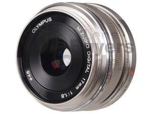 Olympus M.Zuiko Digital 17mm f/1.8 Lens Gümüş - Thumbnail