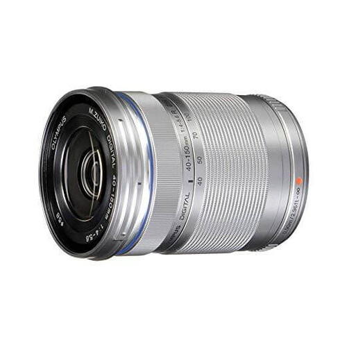Olympus M.Zuiko Digital ED 40-150mm f/4.0-5.6 R Telefoto Zoom Lens ( Gümüş )