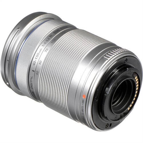 Olympus M.Zuiko Digital ED 40-150mm f/4.0-5.6 R Telefoto Zoom Lens ( Gümüş )