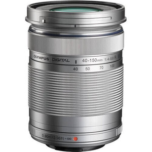 Olympus M.Zuiko Digital ED 40-150mm f/4.0-5.6 R Telefoto Zoom Lens ( Gümüş ) - Thumbnail