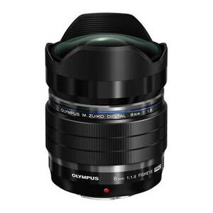 Olympus M.Zuiko Digital ED 8mm f/1.8 PRO Lens - Thumbnail