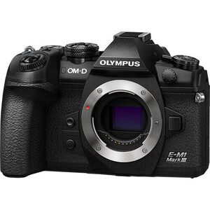 Olympus OM-D E-M1 Mark III Siyah Aynasız Dijital Fotoğraf Makinesi (Sadece Gövde) - Thumbnail