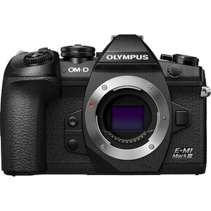 Olympus OM-D E-M1 Mark III Siyah Aynasız Dijital Fotoğraf Makinesi (Sadece Gövde) - Thumbnail