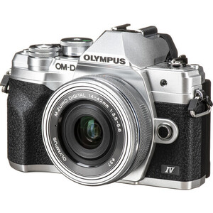 Olympus - Olympus OM-D E-M10 Mark IV 14-42mm Lens Kit (Gümüş) (1)