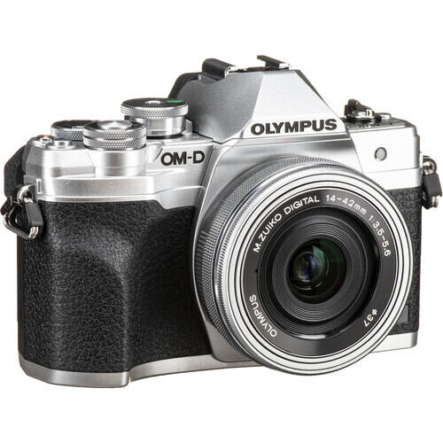 Olympus OM-D E-M10 Mark IV 14-42mm Lens Kit (Gümüş)