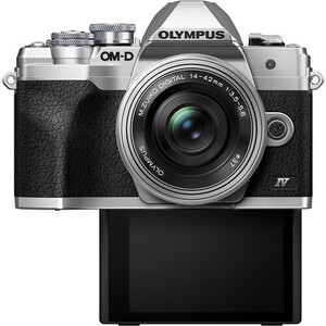 Olympus OM-D E-M10 Mark IV 14-42mm Lens Kit (Gümüş) - Thumbnail
