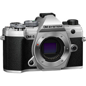 Olympus - OM SYSTEM OM-5 Gümüş Aynasız Fotograf Makinesi