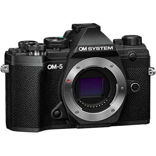 OM SYSTEM OM-5 Siyah Aynasız Fotograf Makinesi